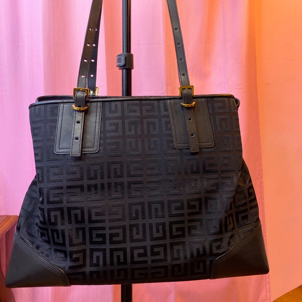 Givanchy Monogram Canvas/ Leather Handbag